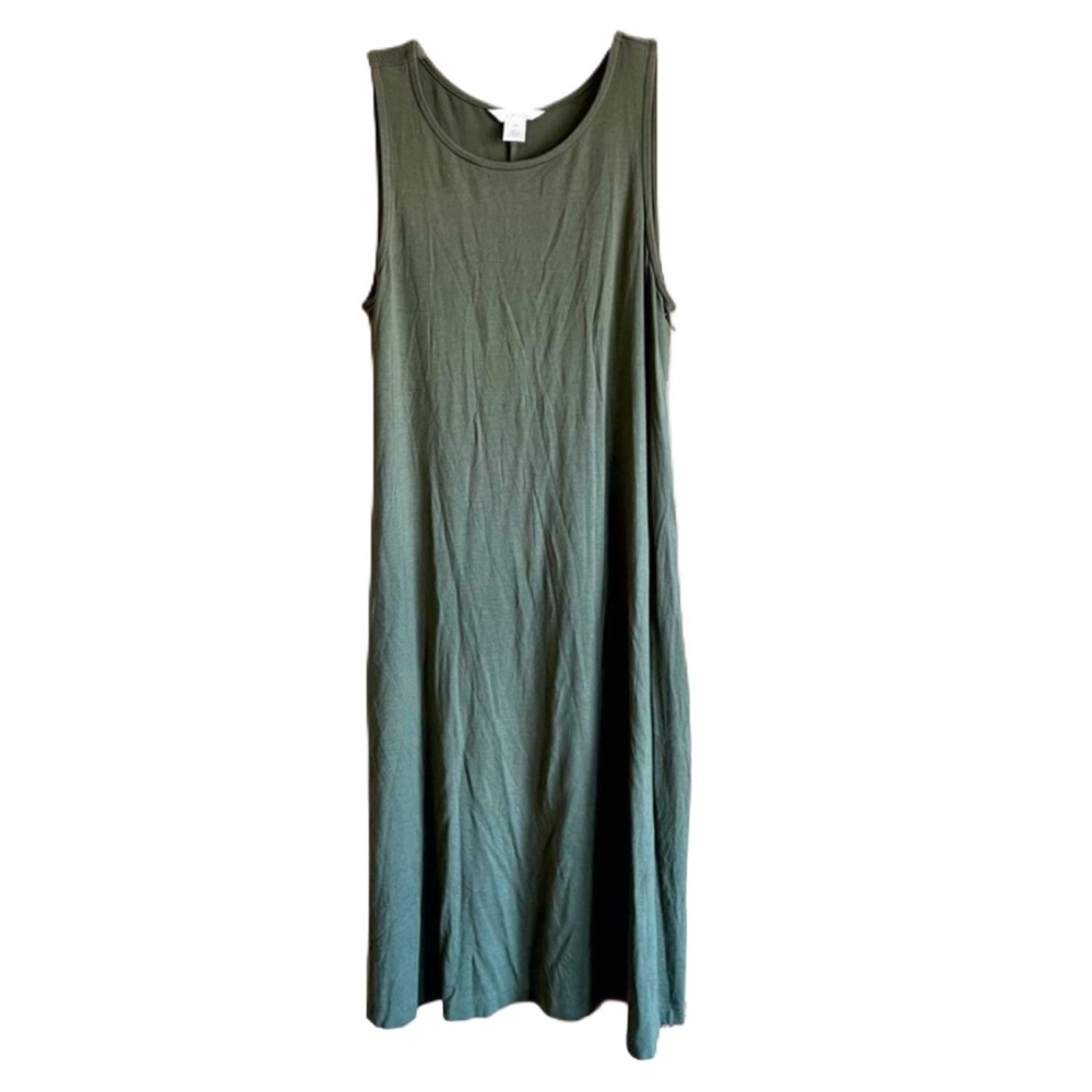 Women’s Caslon Sleeveless Green Dress size XXS NWT